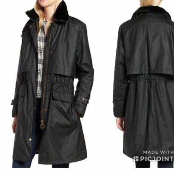 barbour floree coat